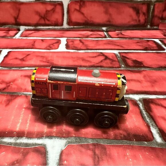 Thomas & Friends Railway Wooden SALTY Train - Picture 3 of 5